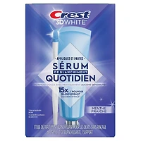 Sérum de blanchiment quotidien Crest 3DWhite à saveur de menthe fraîche, traitement blanchissant pour les dents sans rinçage 29ML