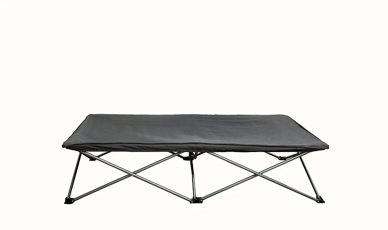 Regalo International My Cot Gray Extra Long Portable Bed