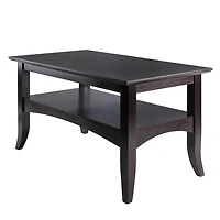 Winsome Camden Coffee Table Coffee Finish
