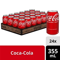 Coca-Cola Cannettes, 355 mL, 24 Pack 24 x 355 mL