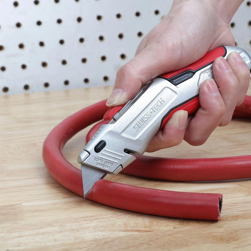 Swiss Tech Utility Blades - 5 Pack, SK5 steel,Heavy duty