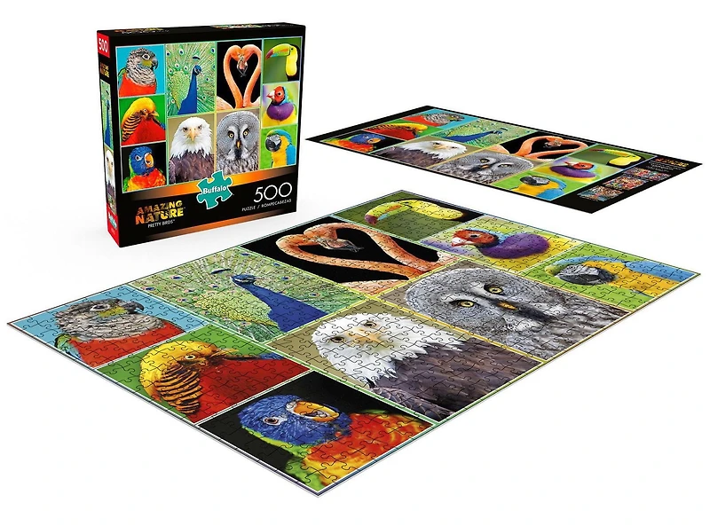 Buffalo Games Amazing Nature Pretty Birds 500 Piece Jigsaw Puzzle