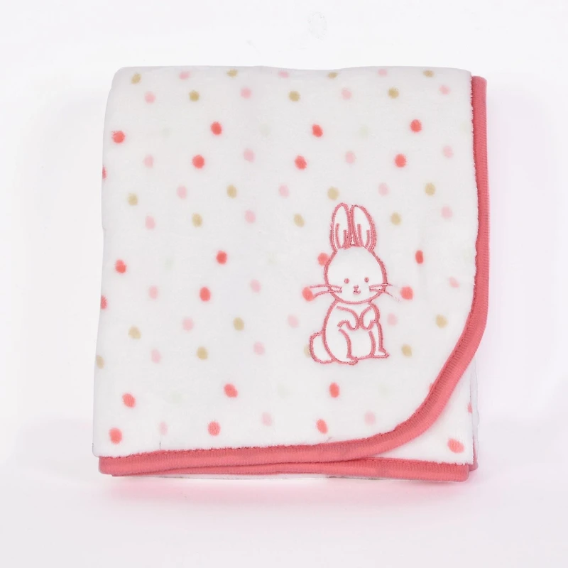 George baby Bunny Blanket with Applique