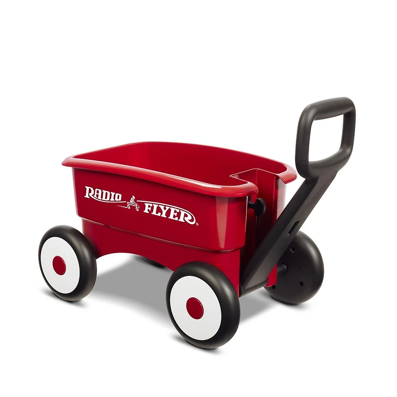 Radio Flyer, Mon premier chariot 2-en-1, Marchette et jouet, rouge