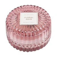Bougie en verre Anko Floral Noir BOUGIE PARFUMÉE