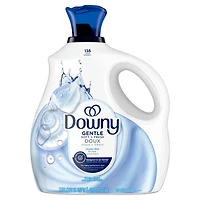 Downy Gentle Soft + Fresh Fabric Softener Liquid, Ocean Mist Scent, Liquid Fabric Softener Designed to be Gentle on Skin