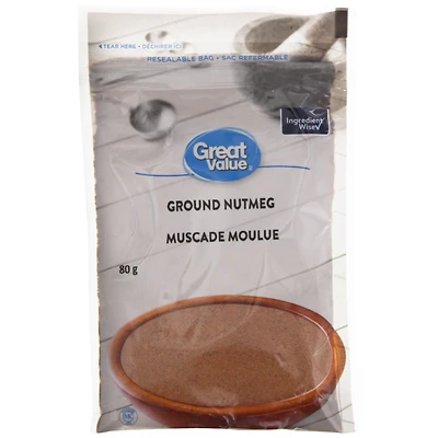 Great Value Ground Nutmeg, 80 g
