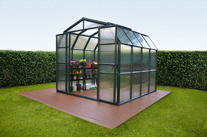 Rion 8 ft. X 8 ft. Prestige Greenhouse