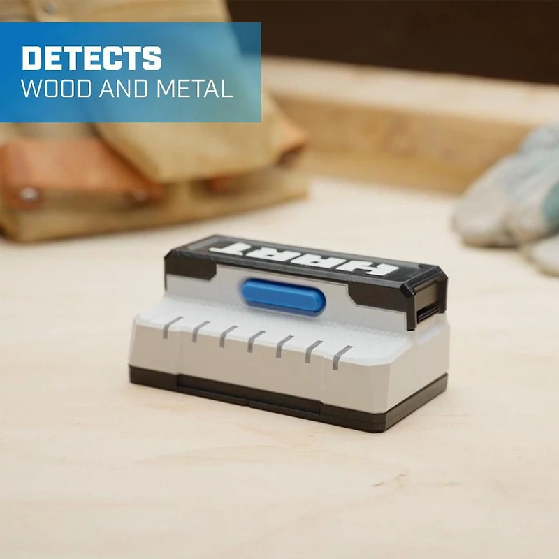 HART Advanced Whole Stud Detector Stud Finder with 7 Sensors, AAA Battery Powered, Not Included