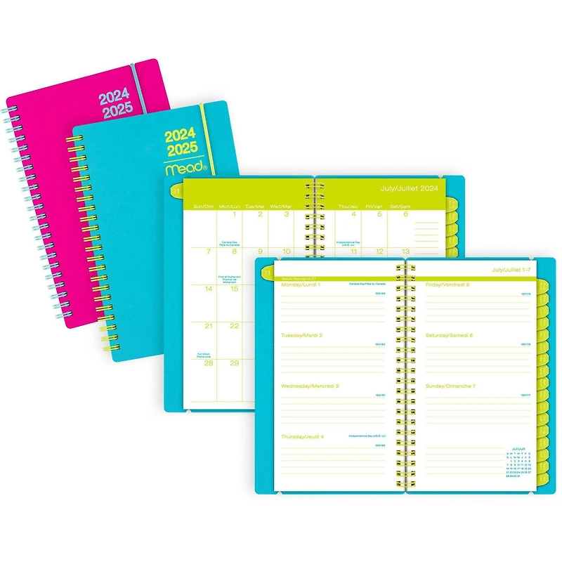 Planificateur de poche Mead Color Pop Planificateur