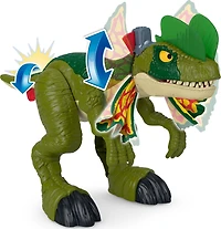 Imaginext Jurassic World Attaque en furie Dilophosaure, lumières