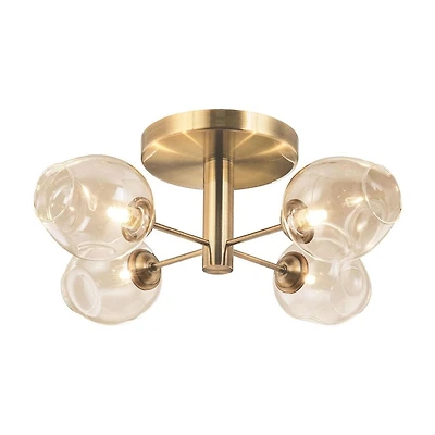 Dainolite ABI-204SF-VB Vintage Bronze Semi-Flush Mount