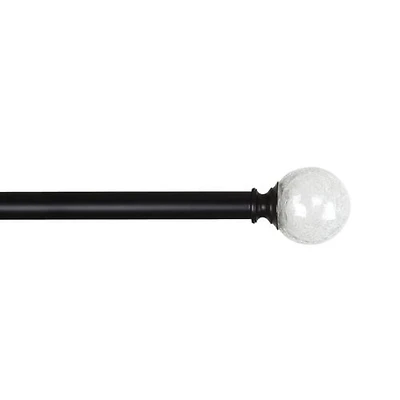 hometrends Brio 1" Black Rod