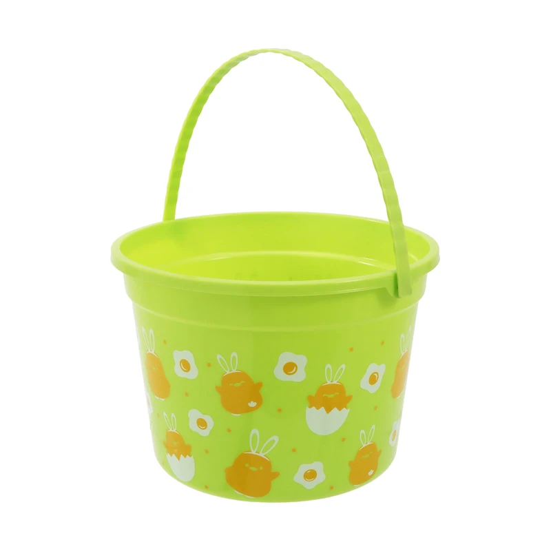 Way to Celebrate! Seau en Plastique, Motif Poussin, PP, Pâques, Fantaisie