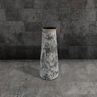 Metal Vase 32" Oxy