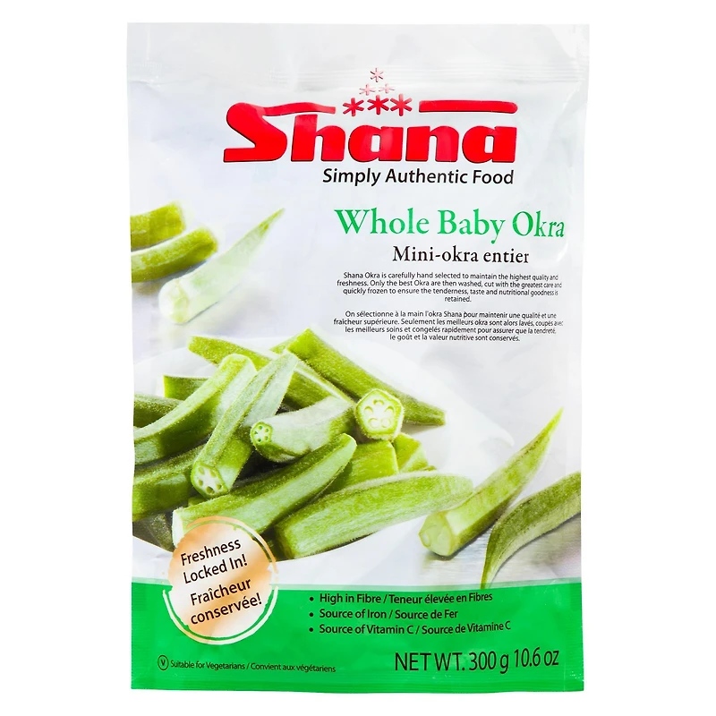 Shana Whole Baby Okra