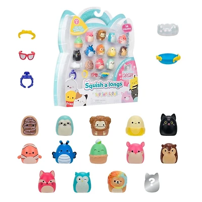 Squish-a-longs - 14 Pack (14 fig, 5 accy) (STYLE 1) (Wave 3)