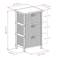 Support de rangement Omaha, 20317 fini Noir