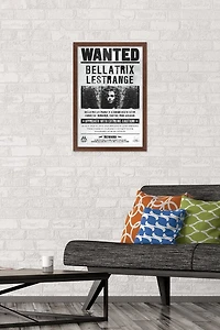 The Wizarding World: Harry Potter - Bellatrix Wanted Poster Wall Poster, 14.725" x 22.375"