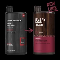 Every Man Jack Nettoyant Pour Le Corps Chêne Cramoisi 500ML
