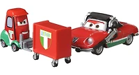 Disney•Pixar Cars - Coffret De 2 Véhicules Disney•Pixar Cars - Le Chef D’Équipe Francesco Bernoulli Et Pitty