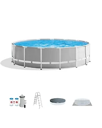 Intex Prism Frame 15 FT X 48 in Above Ground Pool Set