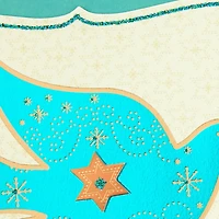 Hallmark Tree of Life Pack of 2 Hanukkah Cards (Shalom, Star of David)