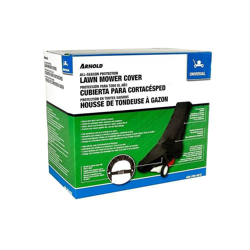 Atlas 70 1/2-inch x 26 3/4-inch x 18 1/8-inch Universal Lawn Mower Cover