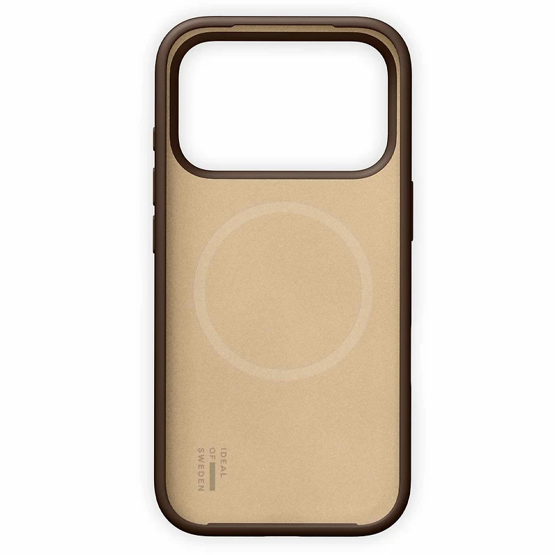 Ideal of Sweden Étui Silicone MagSafe Mocha Mousse pour iPhone 17 Pro