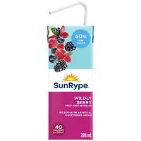 SunRype Boîtes de Jus aux Baies Sauvages 5X200ML