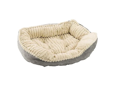 Sleep Zone Lit pour Chien en Peluche Sculpté