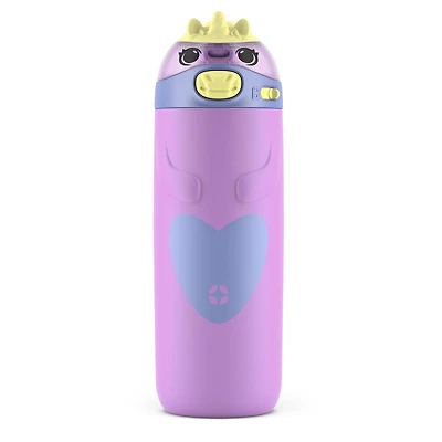 Ello Ellies 14 oz Stainless Steel Water Bottle, Unicorn