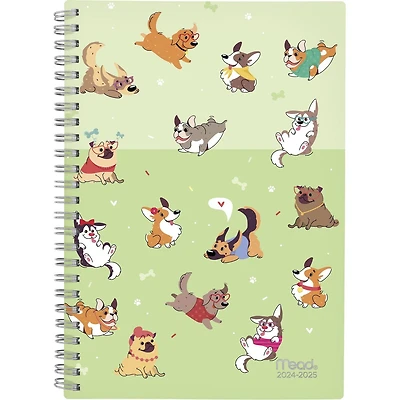 Mead 15M Hug Me Pups Small Planner, Planner