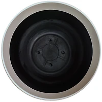 Hometrends 22in Holden Extra Large Grey Plastic Planter