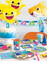 8 Baby Sharks Loot Bags
