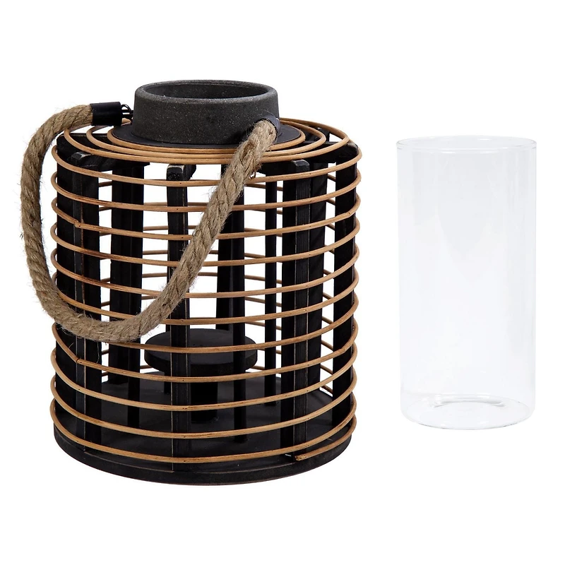 Truu Design, Lanterne en rotin et bois