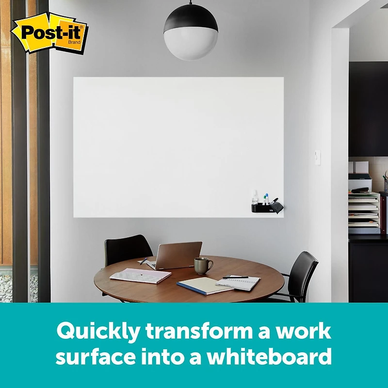 Post-it® Flex Write Surface, FWS6x4, 6 ft x 4 ft (1.83 m x 1.22 m), 1 per pack