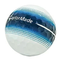 Mulligan - 60 Taylormade Tour Response Stripe 5A Mint Recycled Used Golf Balls, Blue