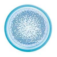 Intex Blue Bliss Splash Pool, Age 2+, Inflatable Round Pool with Tile Print Floor