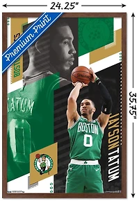 NBA Boston Celtics - Jayson Tatum 19 Wall Poster, 22.375" x 34"