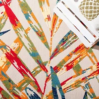 SAFAVIEH Cabana Greta Floral Outdoor Area Rug