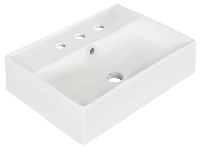 Imaginations américaines 19,75 po. W Vessel Blanc