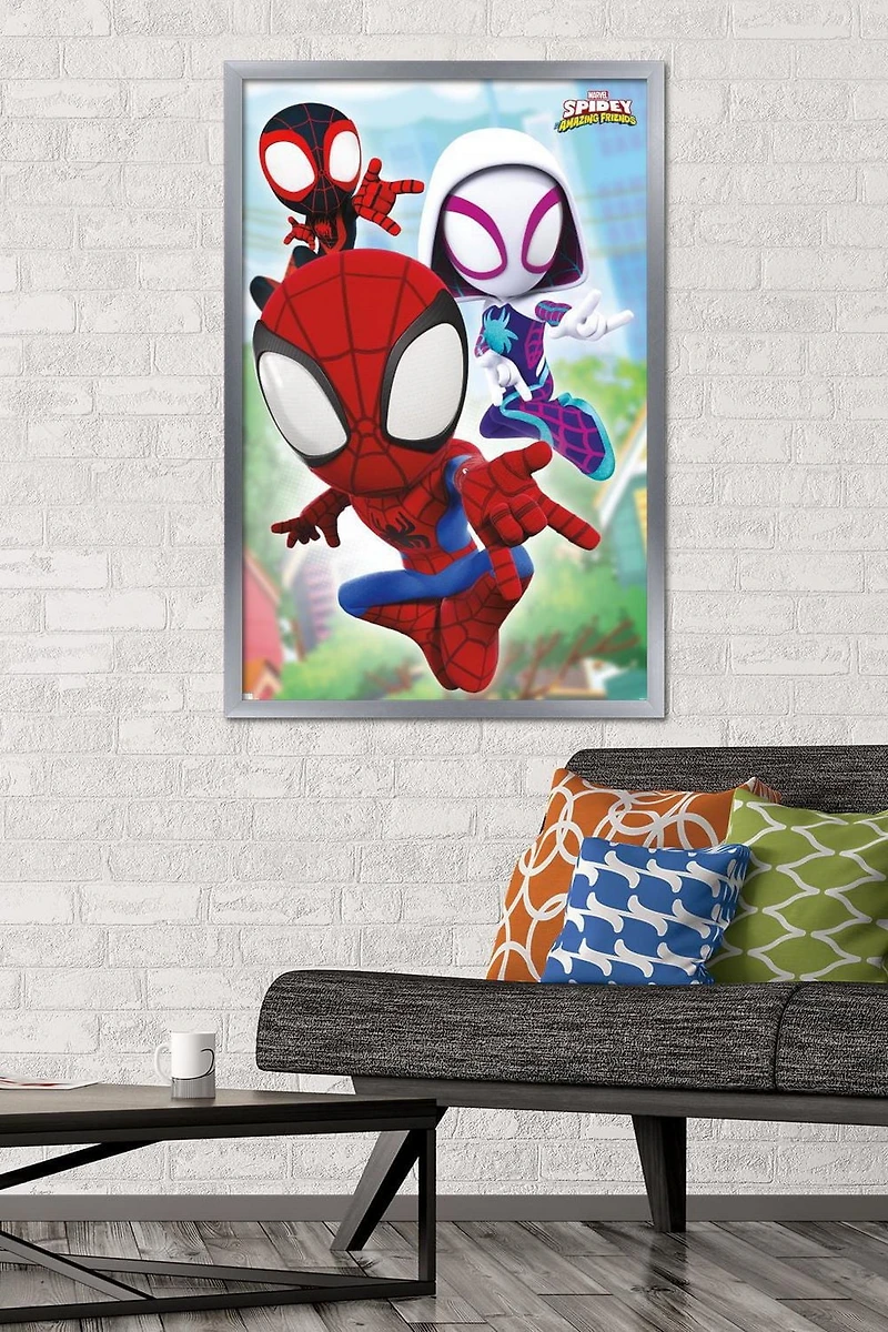 Marvel Spidey and His Amazing Friends - Webs Wall Poster
