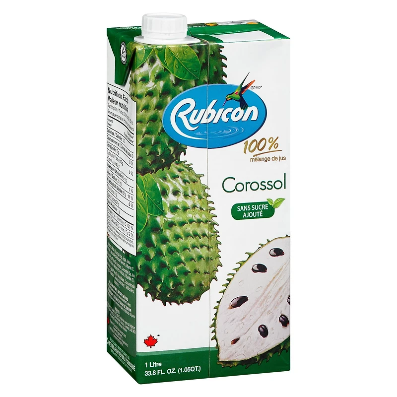 Rubicon Soursop 'No Sugar Added' 100% Juice Blend, 1L