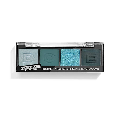 Hard Candy, Moods 4 piece eyeshadow palette, Monochromatic shades, 3g