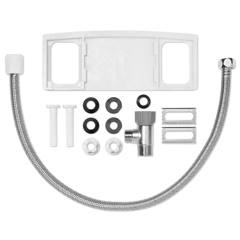 Swash Select EM417 Sidearm Bidet Seat with Warm Air Dryer, Round White