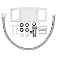 Swash Select EM417 Sidearm Bidet Seat with Warm Air Dryer, Round White