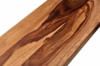 Console/bureau moderne rustique en bois massif – sheesham foncé