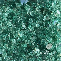 Paramount "luminous Sea Green" Reflective Fireglass - 40 Lbs