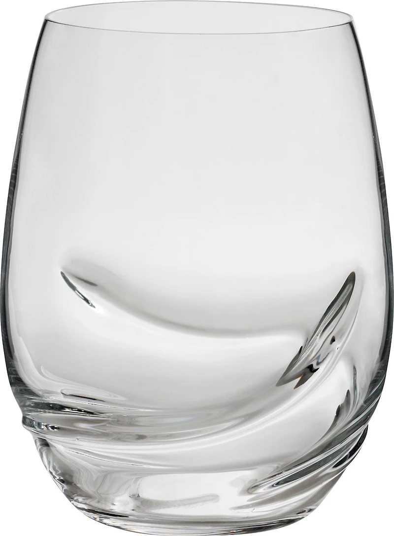 OXYGEN STEMLESS WINE GLASSES 17OZ BX/2